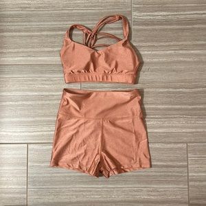 Forever 21 matching workout set, size small
